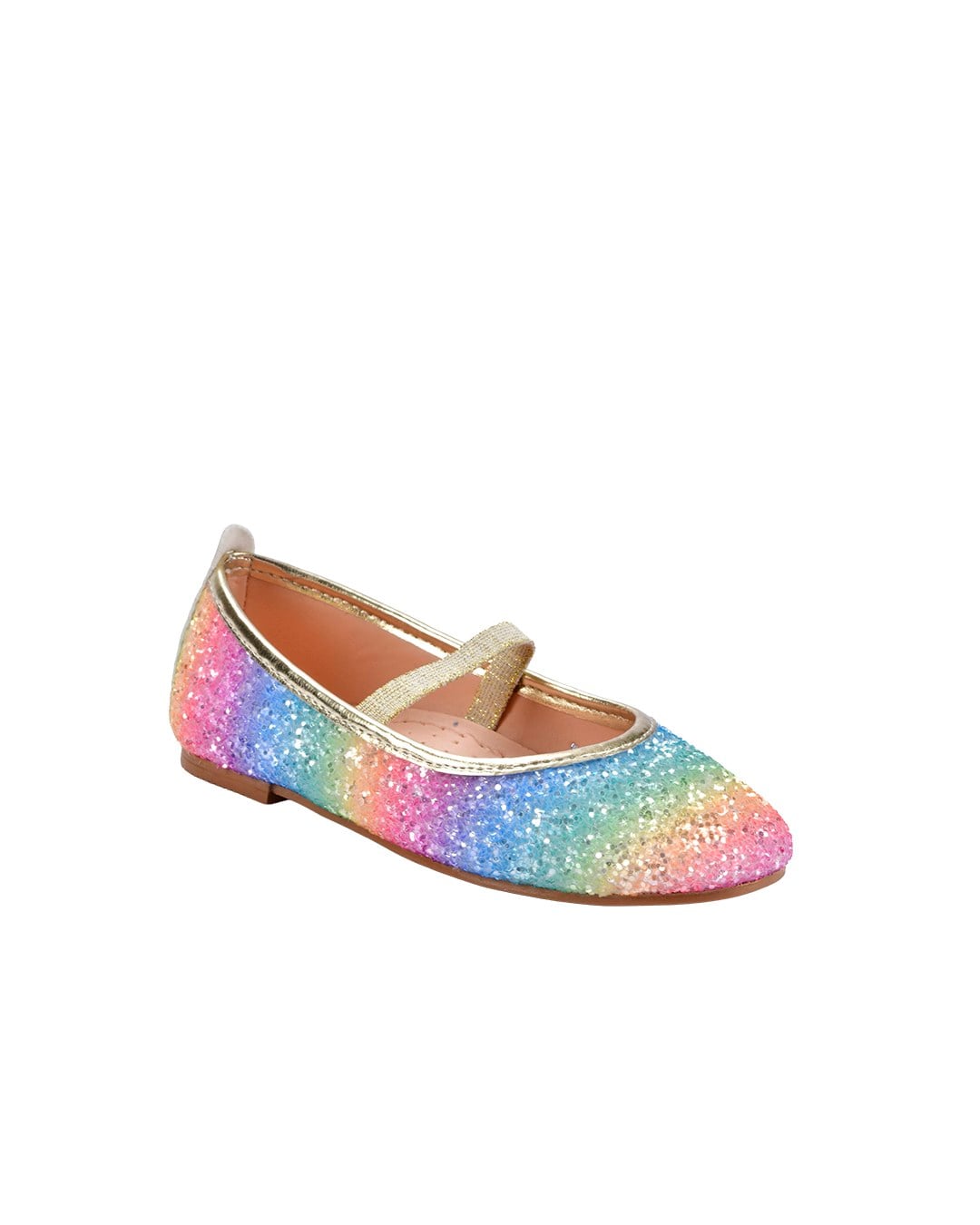 Chica Magica Iris Lastik Bantlı Klasik Rainbow Glare Babet