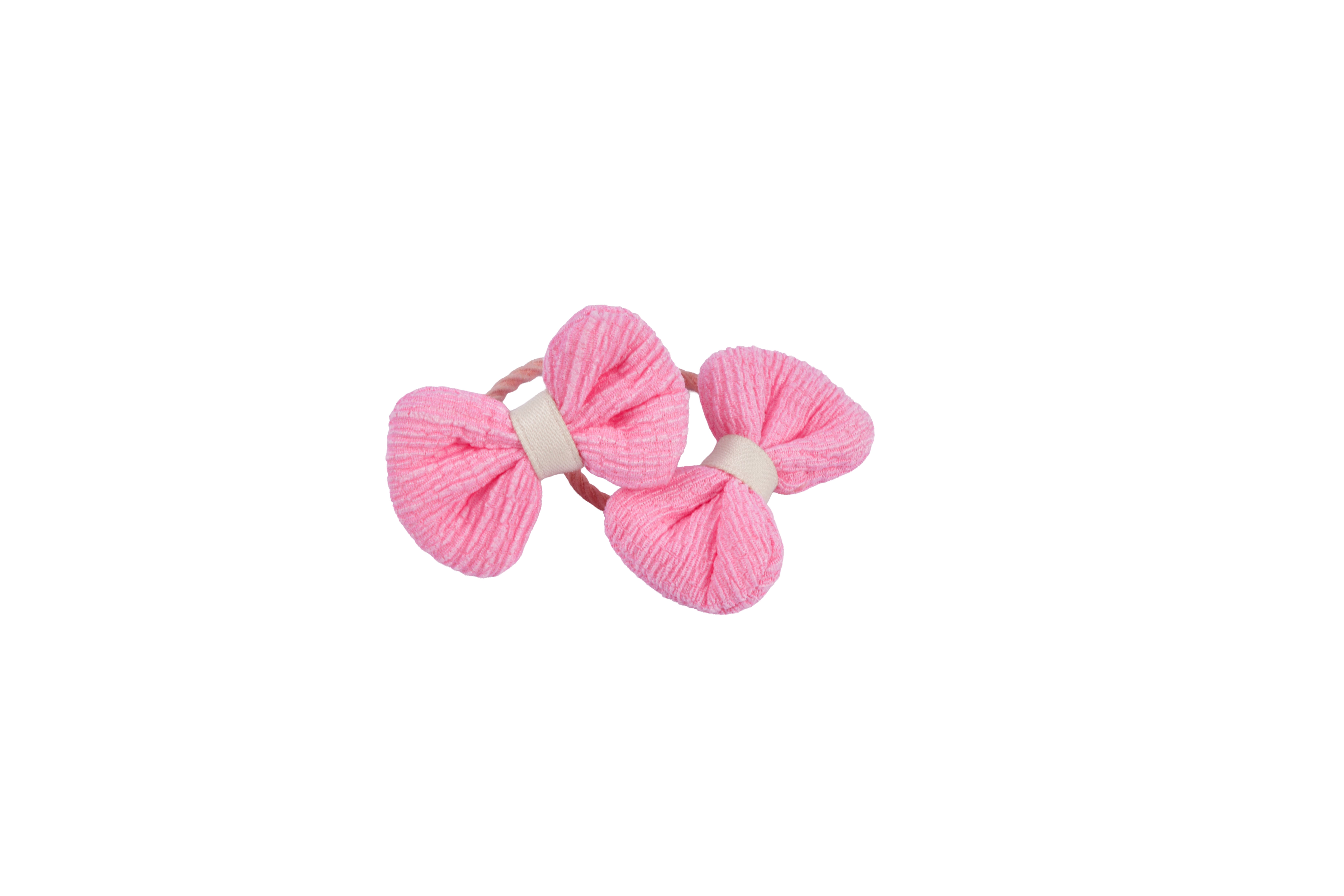 Chica MagicaChica Magica Pembe Fiyonk Detaylı Kız Çocuk Lastik Toka SetiTokalar