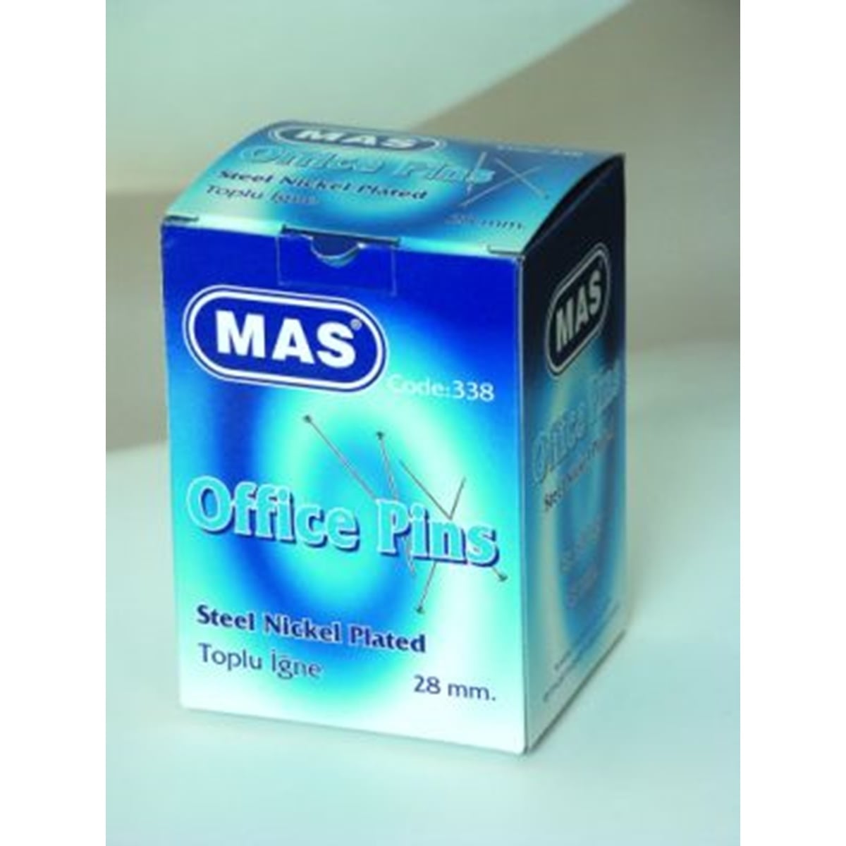 Mas 338 toplu iğne 500gr (28mm)
