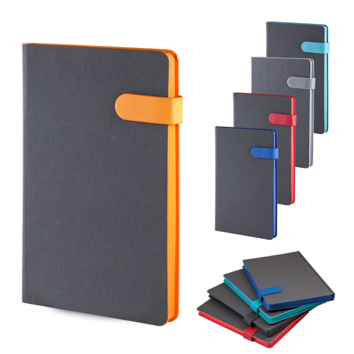 Art 13x21 Defter - Sayfa Kenarları Renkli Termo Deri 5490
