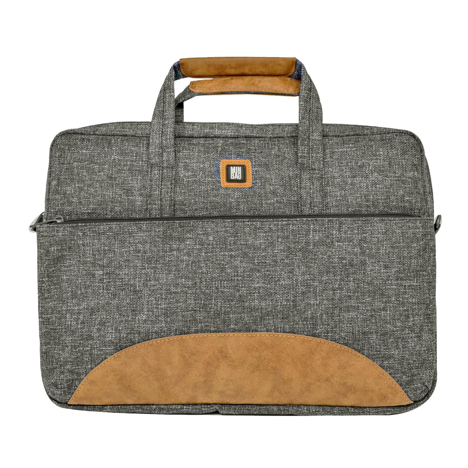 Minbag Jane 20 İnç Laptop Çantası Gri 565-14