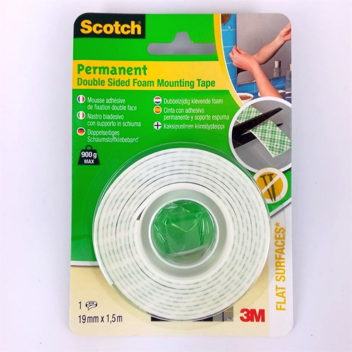 3m scotch çift taraflı bant 110 / 12.7x1.9m