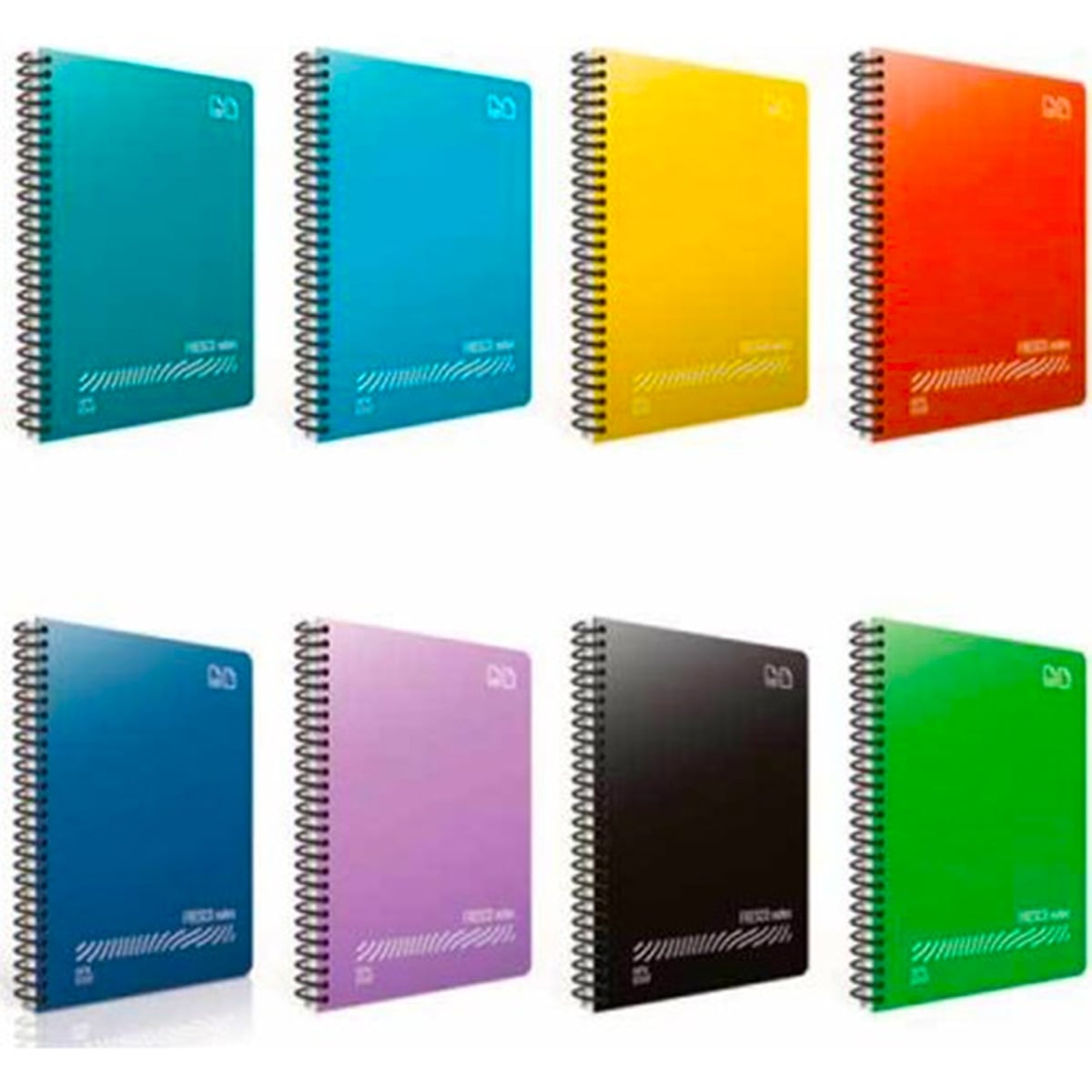 Gıpta A4 Kareli Defter Spiralli 120 Yaprak PP Kapak Fresco 4939