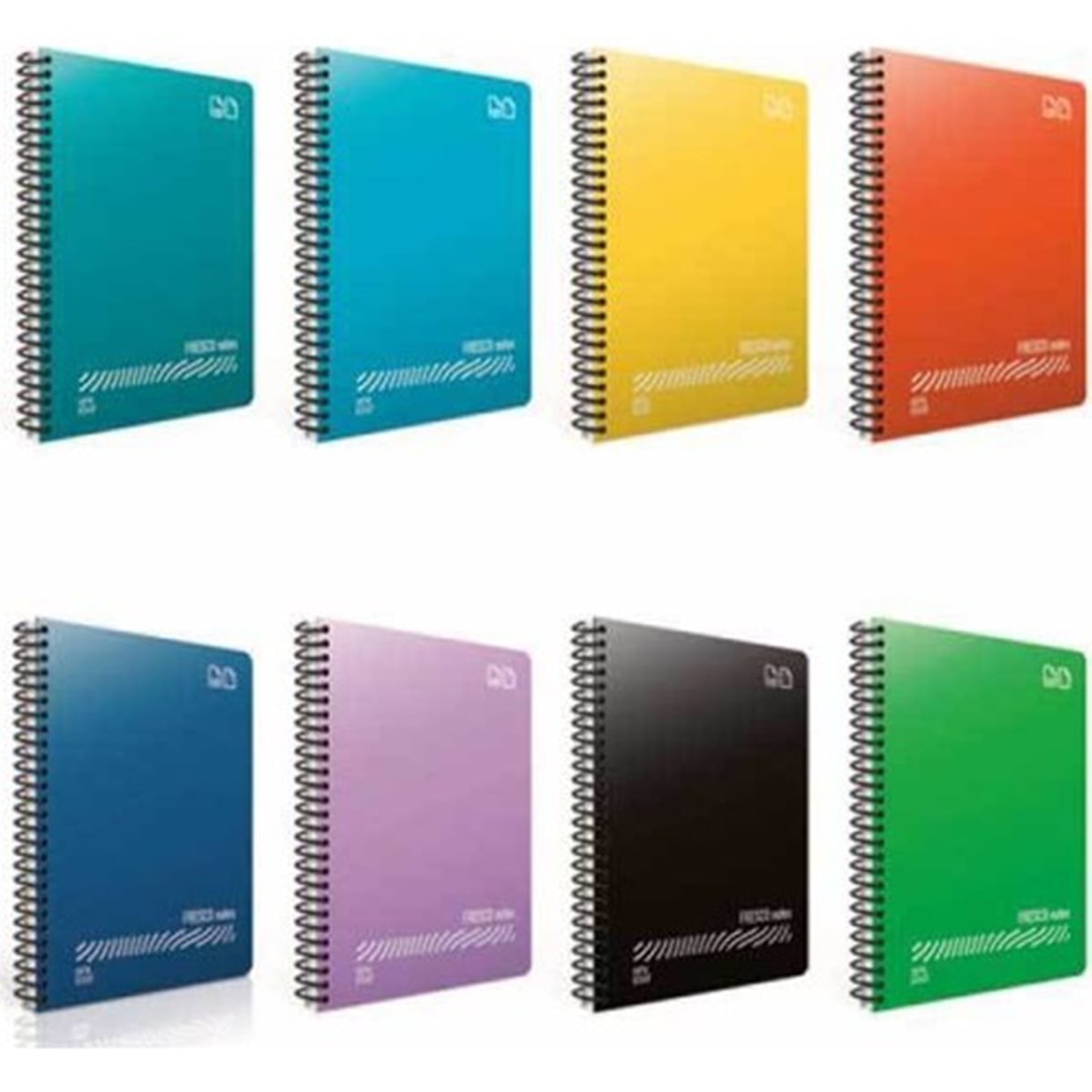 Gıpta A4 Kareli Defter Spiralli 72 Yaprak PP Kapak Fresco 4933