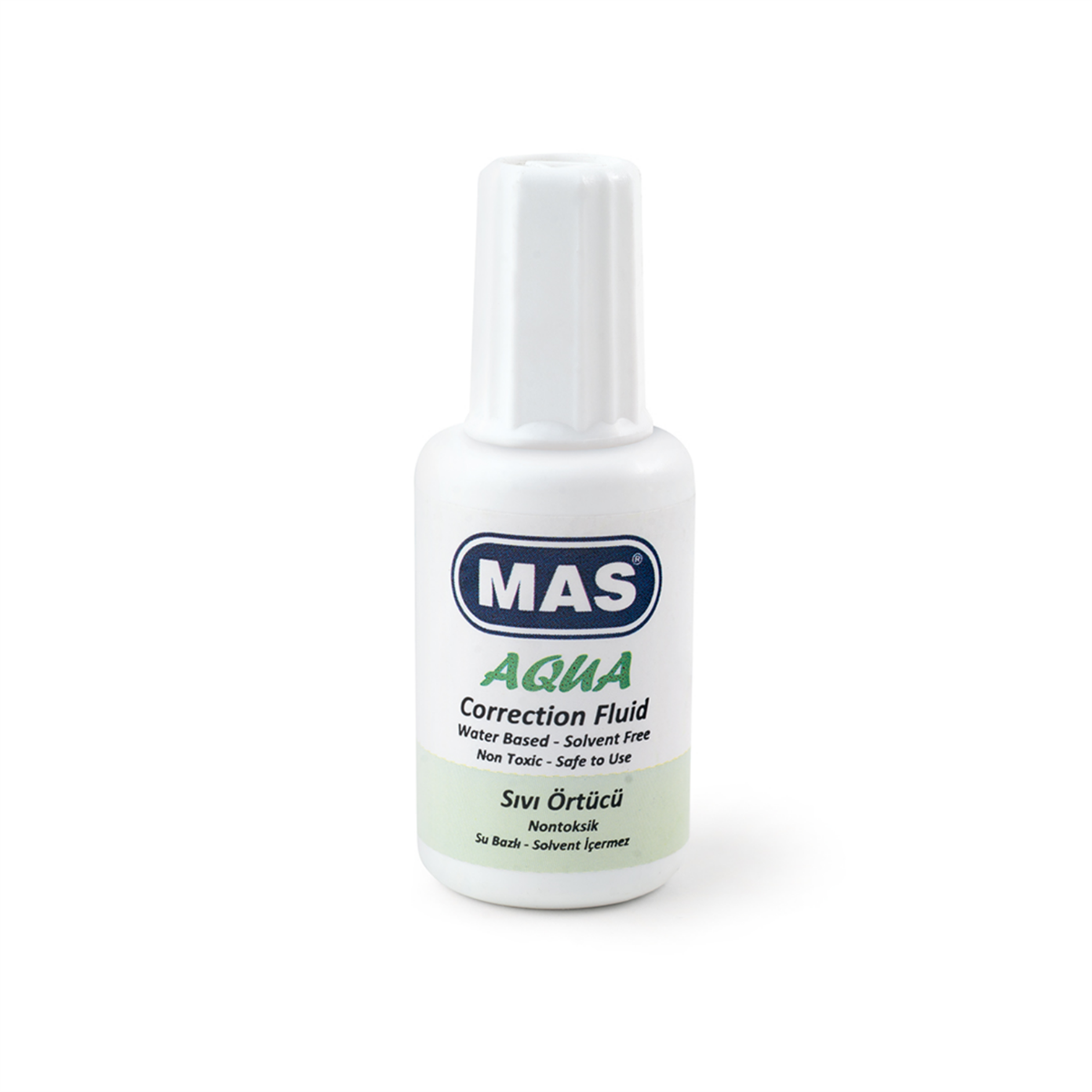 Mas Sıvı Örtücü 20ml Beyaz 460