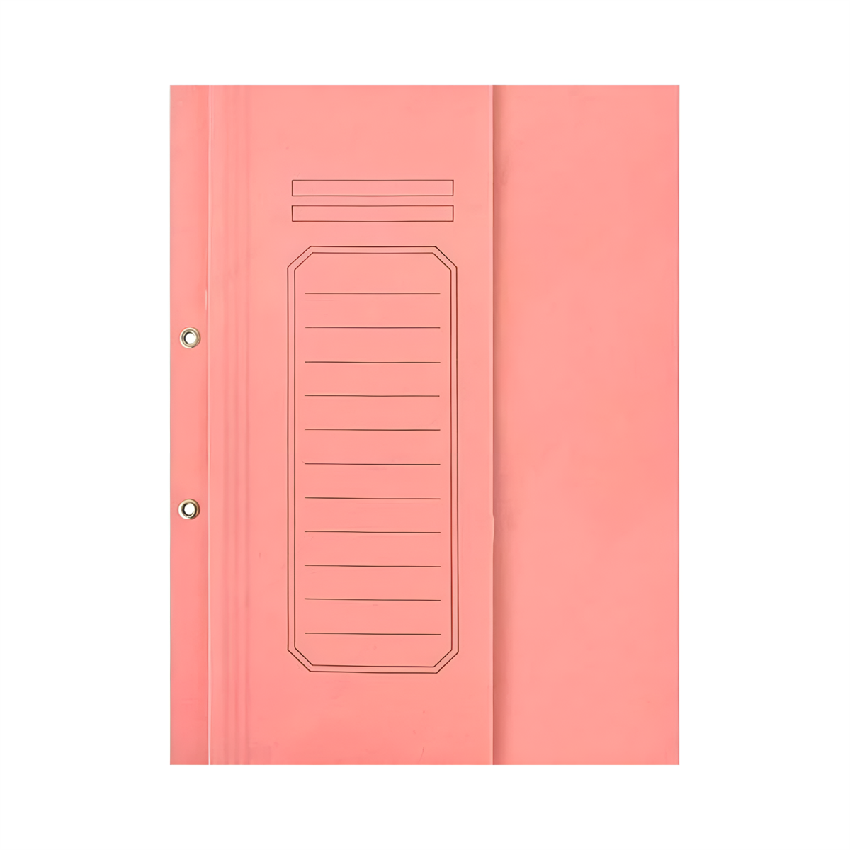 Alemdar Lüx yarım kapak karton dosya pembe