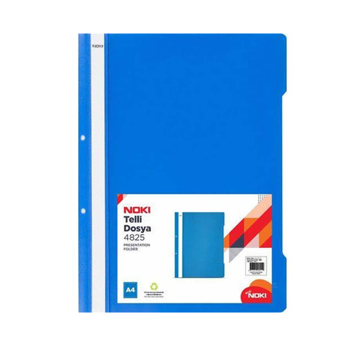 Noki Telli Dosya Mavi Renk 25'li XL 4825 130