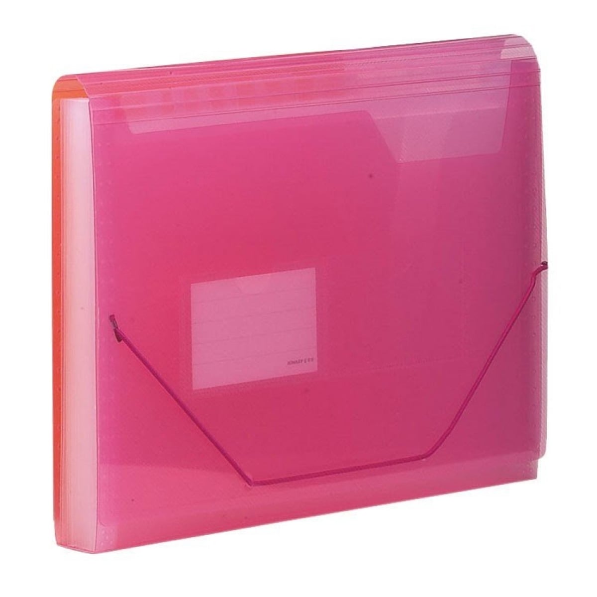 Kraf Körüklü Dosya 13 Cepli Lastikli Pembe F4302