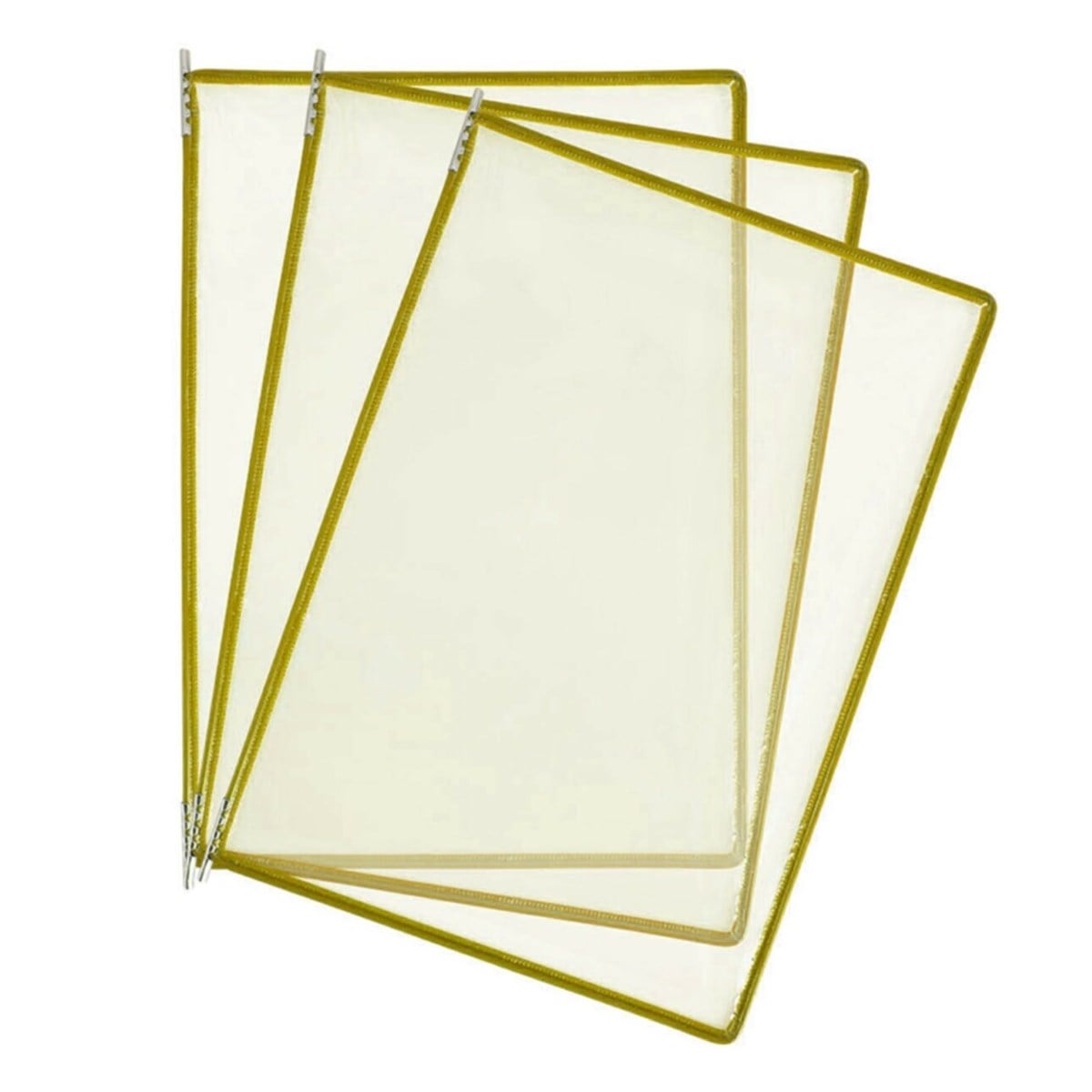 Art A4 PVC Şömiz Mafsallı Sarı