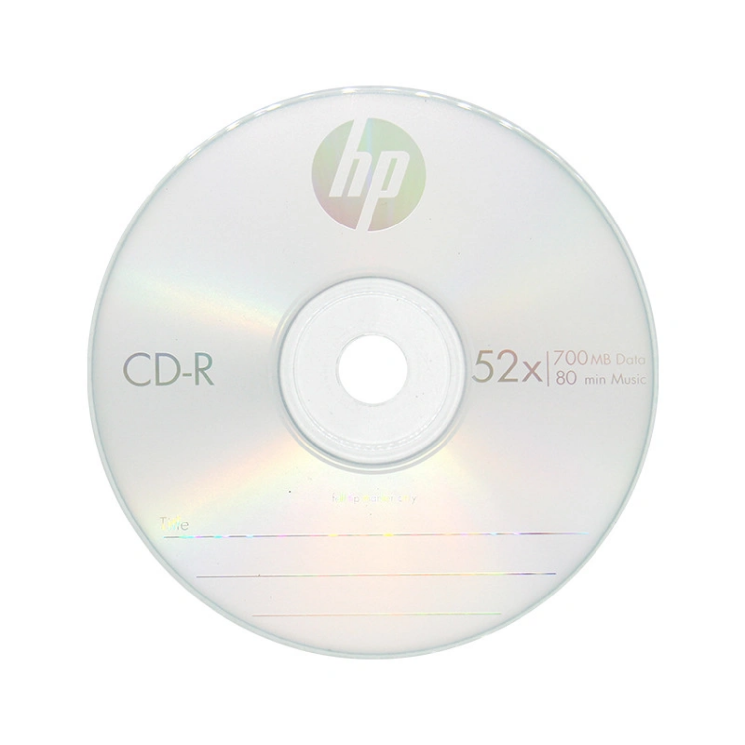 HP CD-R 700MB 80MİN 52X CAKEBOX 1 ADET CRE00070-3