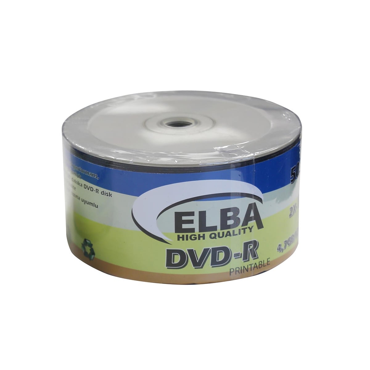 Elba dvd-r 120min 4,7gb 2x-16x 50'li shrink