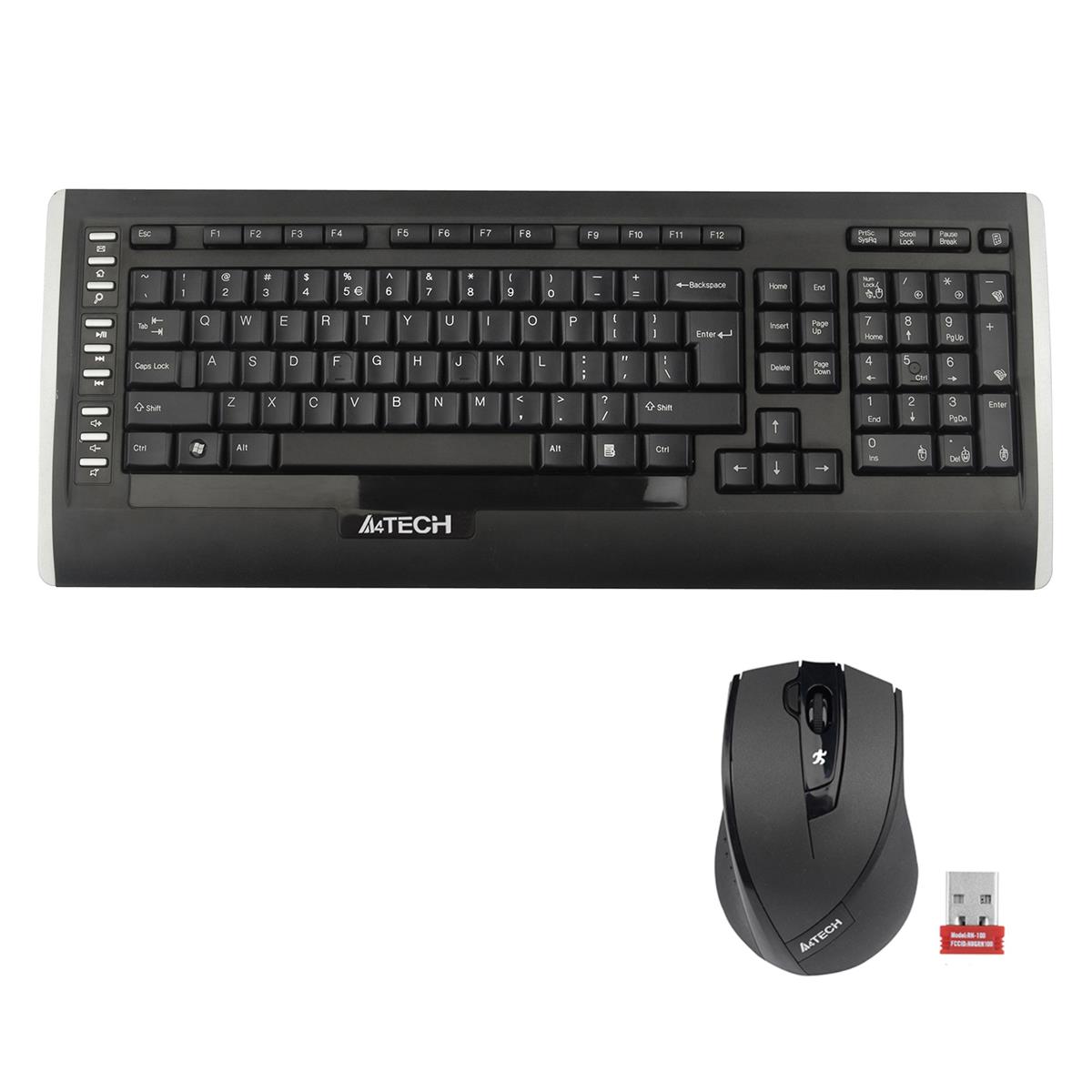 A4 Tech Kablosuz Q Klavye Mouse Seti 9300F