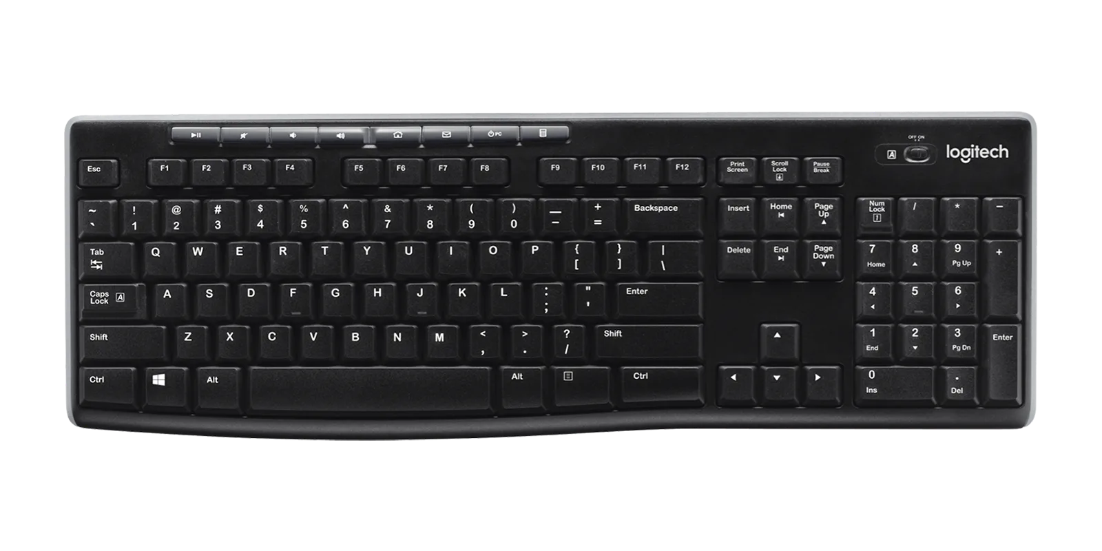 Logitech Kablosuz Unifying Q Klavye K270