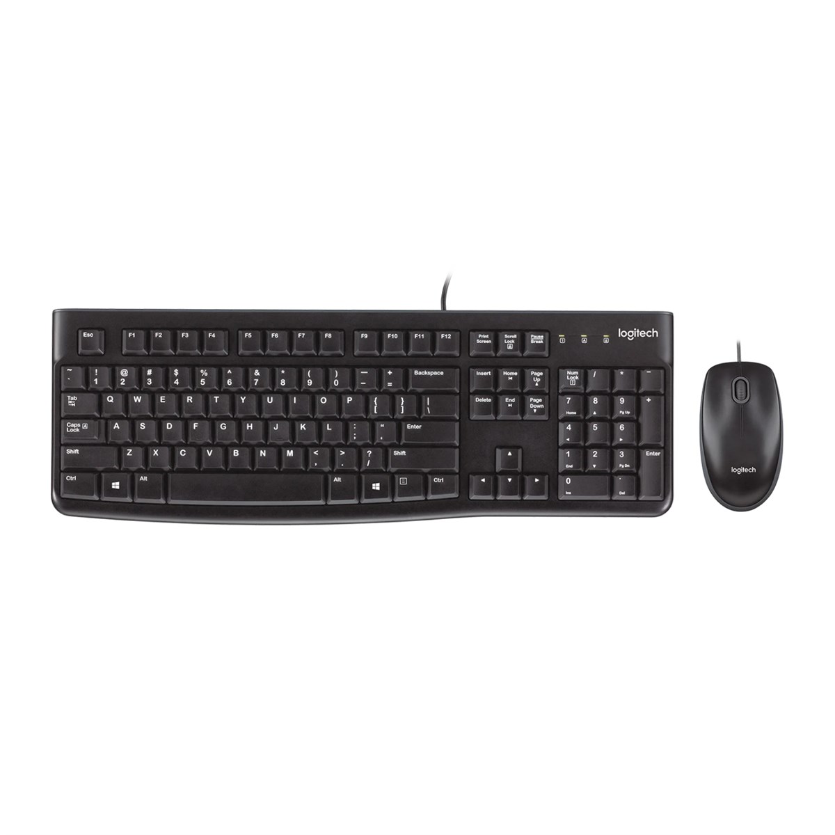 Logitech Kablolu Klavye Mouse Seti MK120
