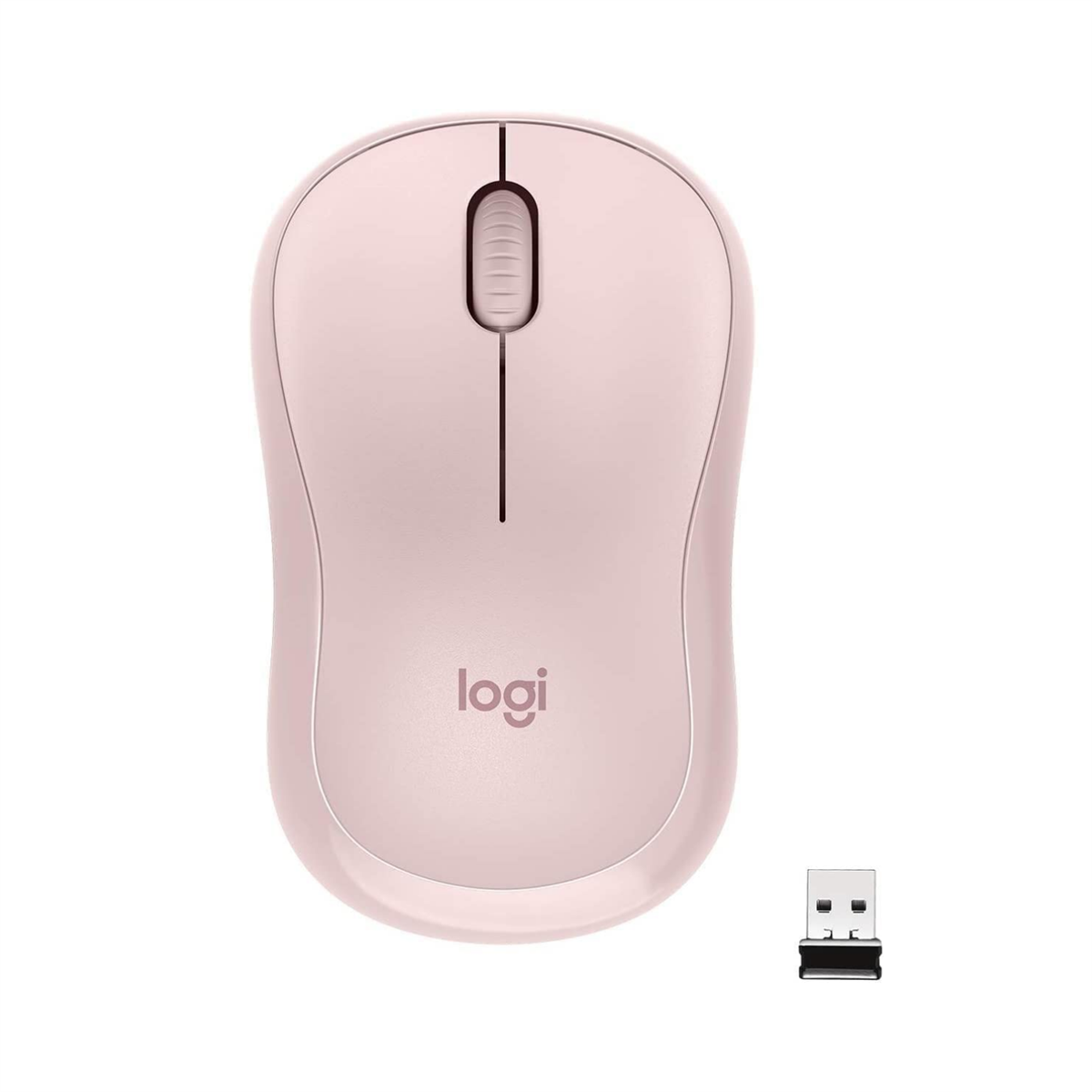 Logitech Sessiz Kablosuz Mouse M220 Rose