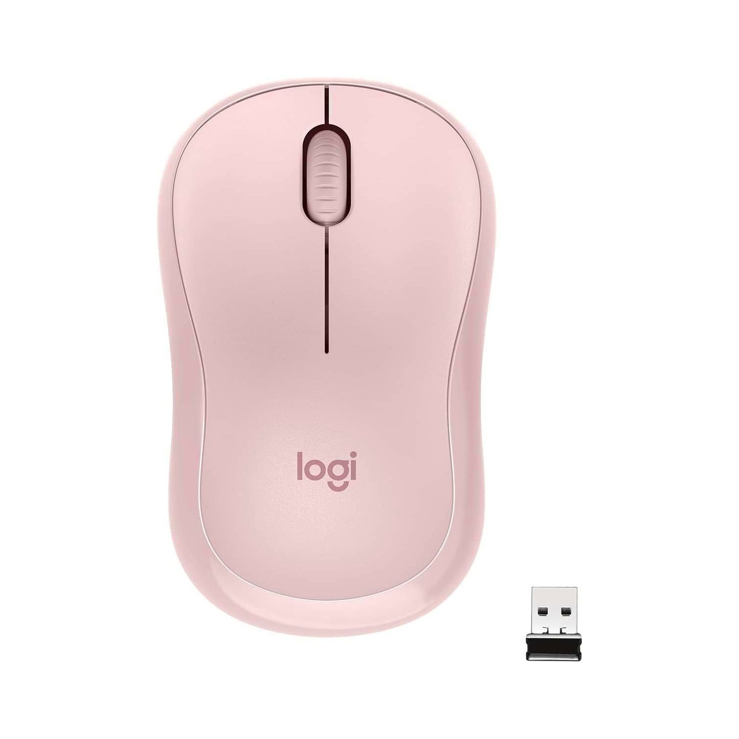 Logitech Sessiz Mouse M221 Rose Pembe Kablosuz