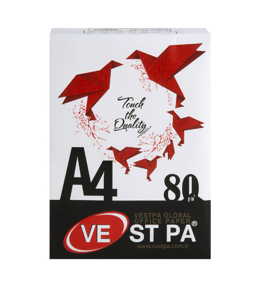Vestpa A4 Fotokopi Kağıdı 80 GR 500'lü