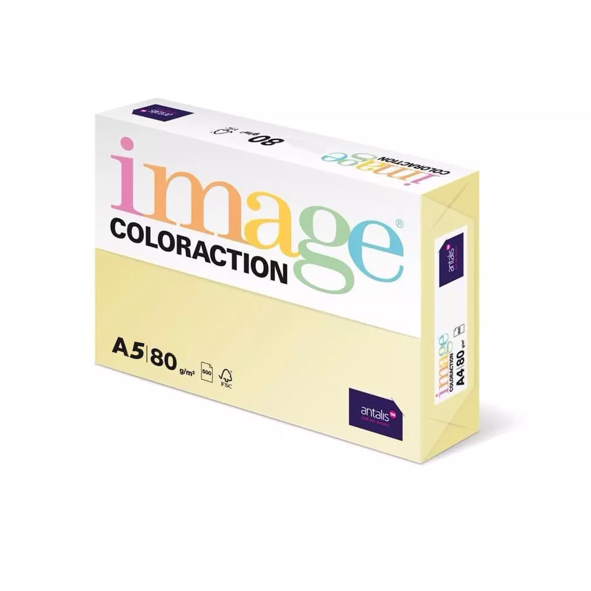 Coloraction A5 80gr desert açık sarı fotoğraf kağıdı