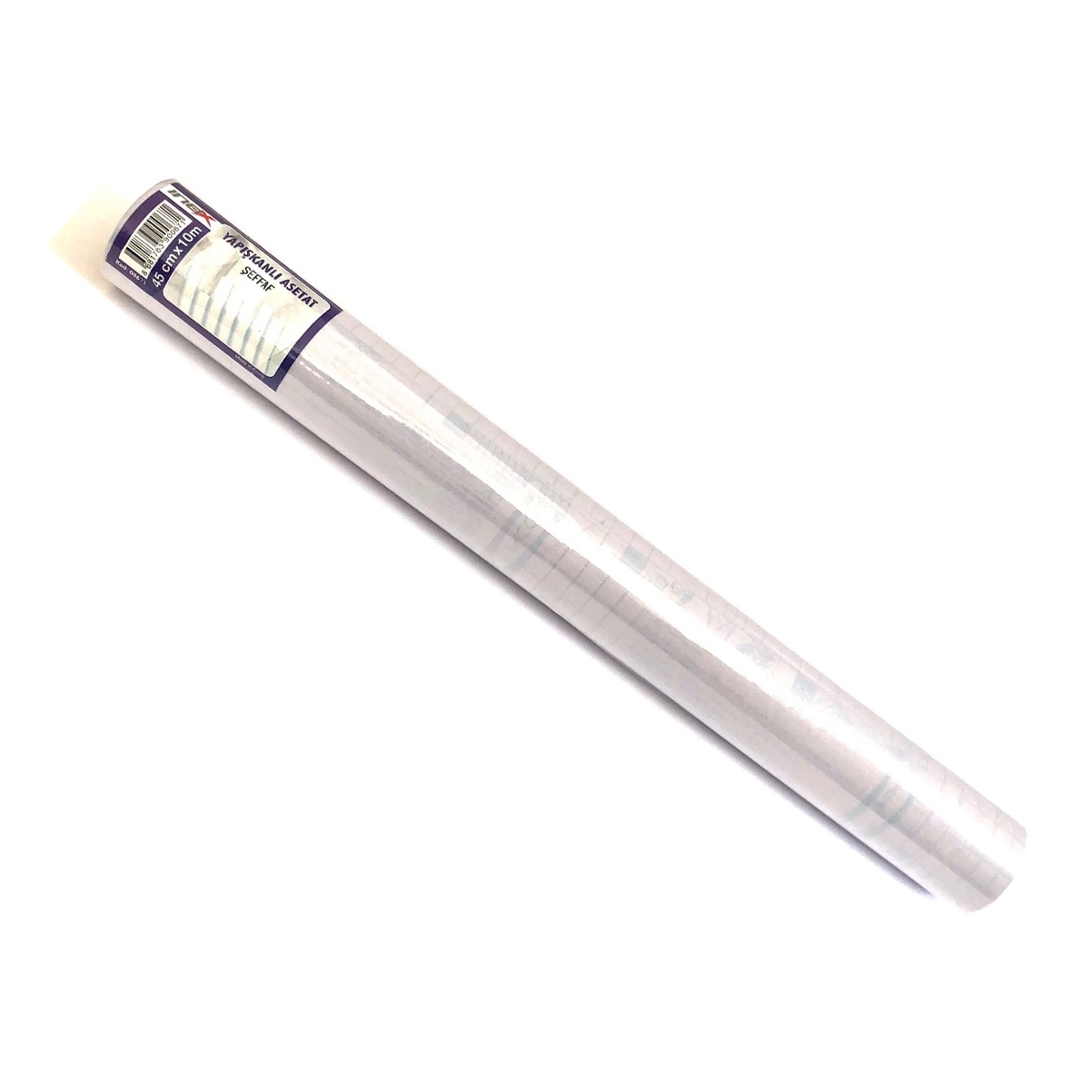 İnox Yapışkanlı Asetat 45cmx10m Şeffaf 00671