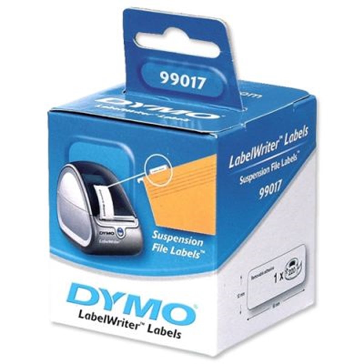 Dymo lw d99017 askılı dosya etiket (50x12mm)220'li