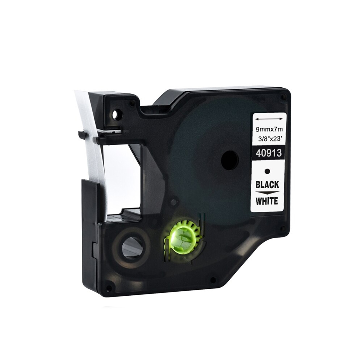 Dymo d1 etiket (d-40913/41913)9x7 beyaz/siyah