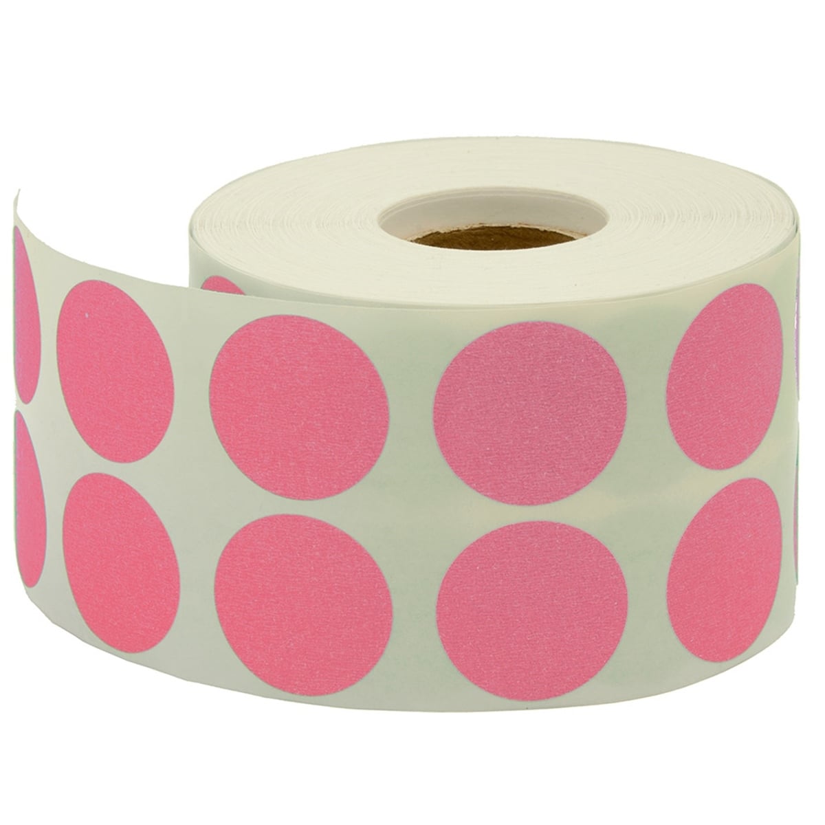 Tanex nokta etiket 20mm pembe 2500'lü