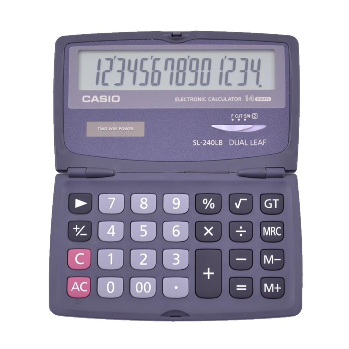 Casio Hesap Makinesi 14 Haneli - SL-240 LB-W