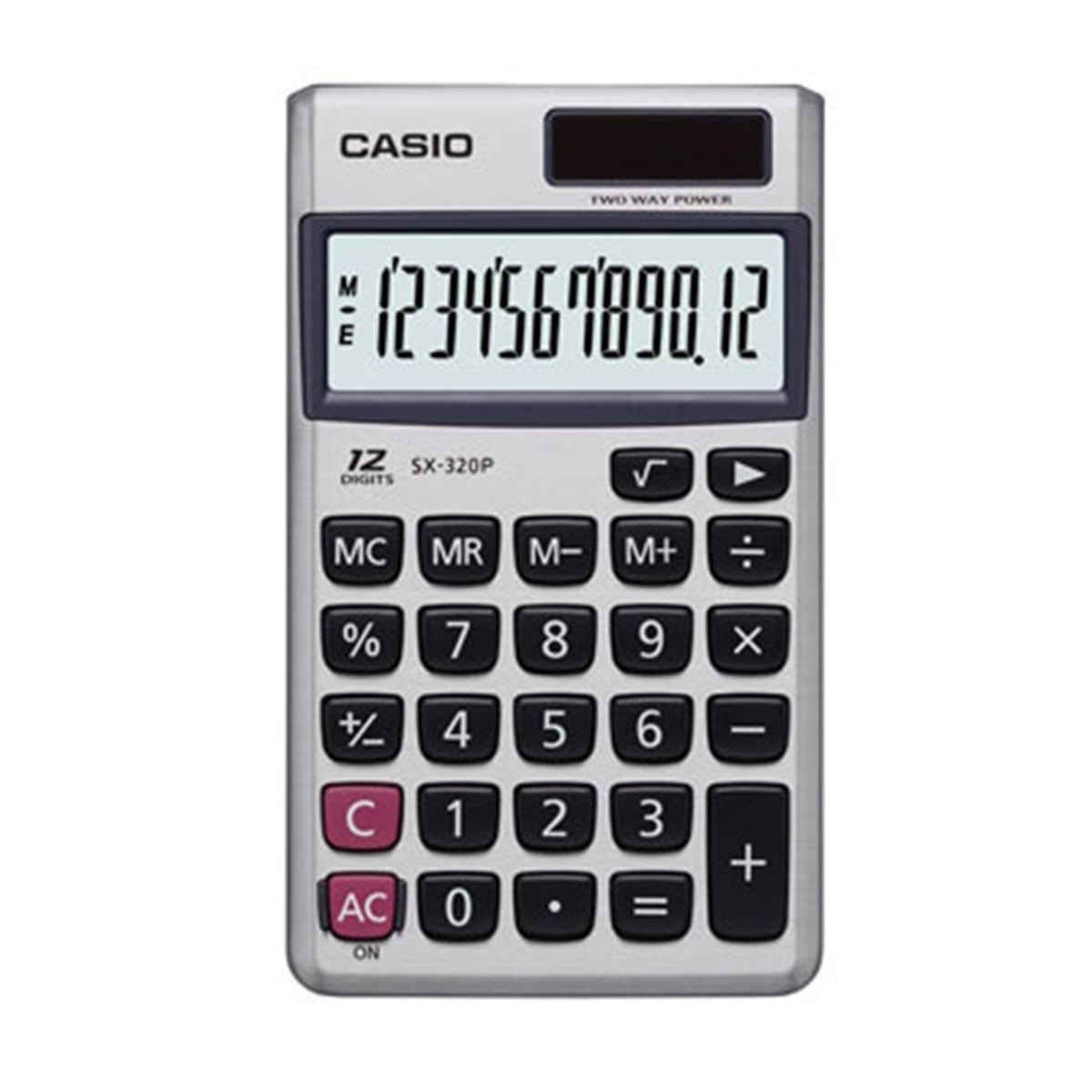 Casio sx-320p 12 hane hesap makinası