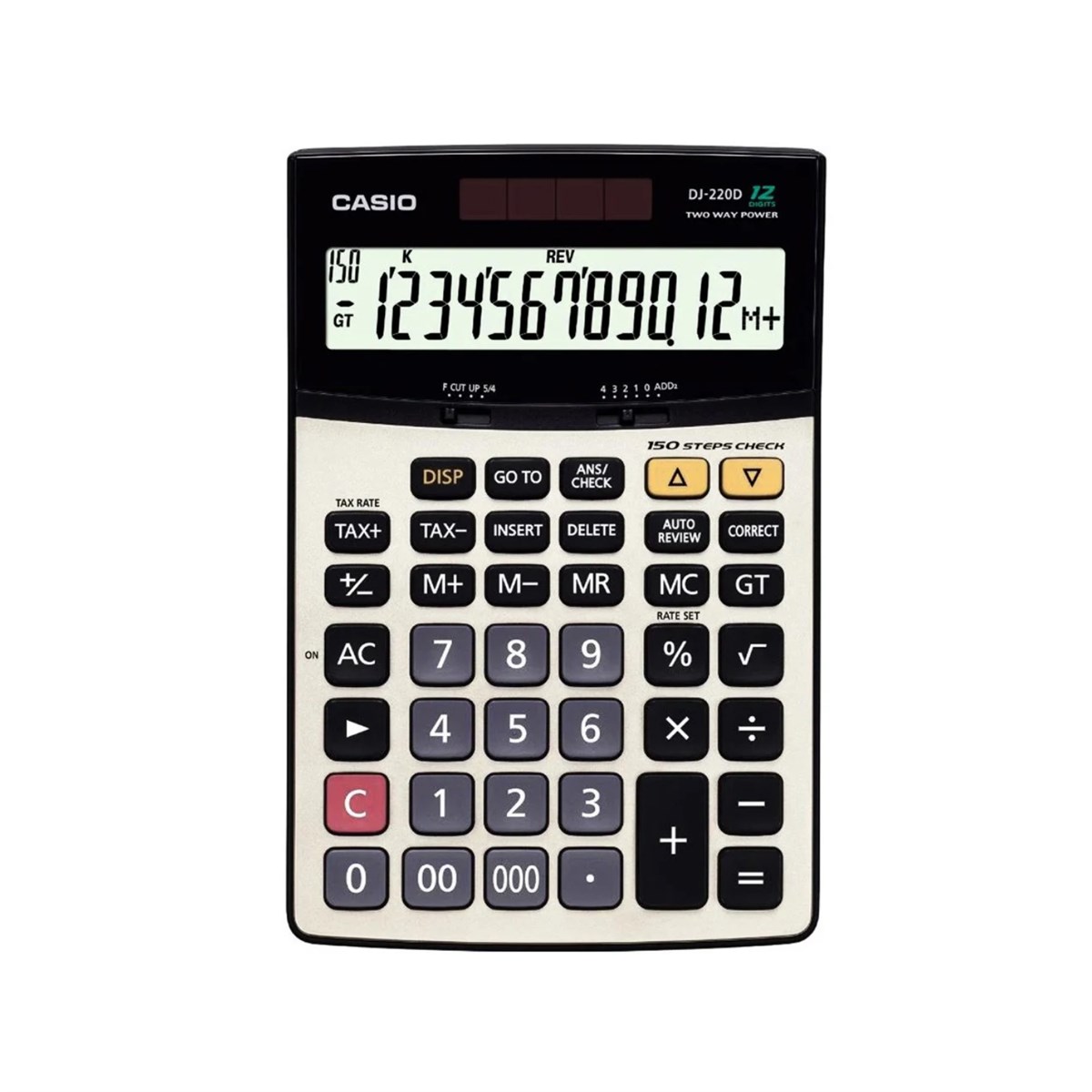 Casio dj-220d hesap makinası 12 hane