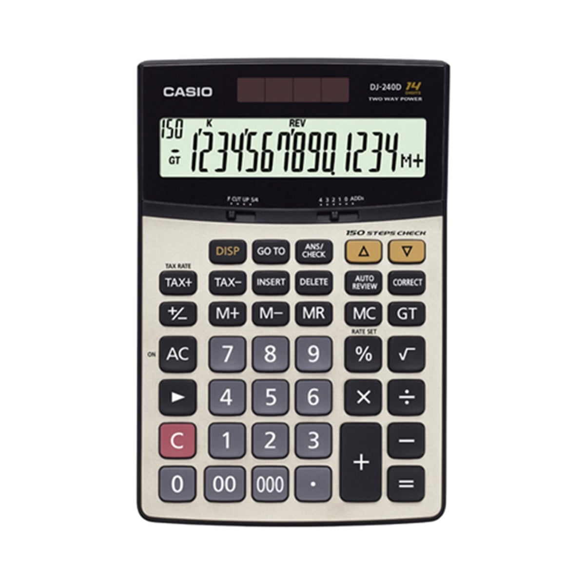 Casio Hesap Dakinesi 14 Haneli - DJ-240D