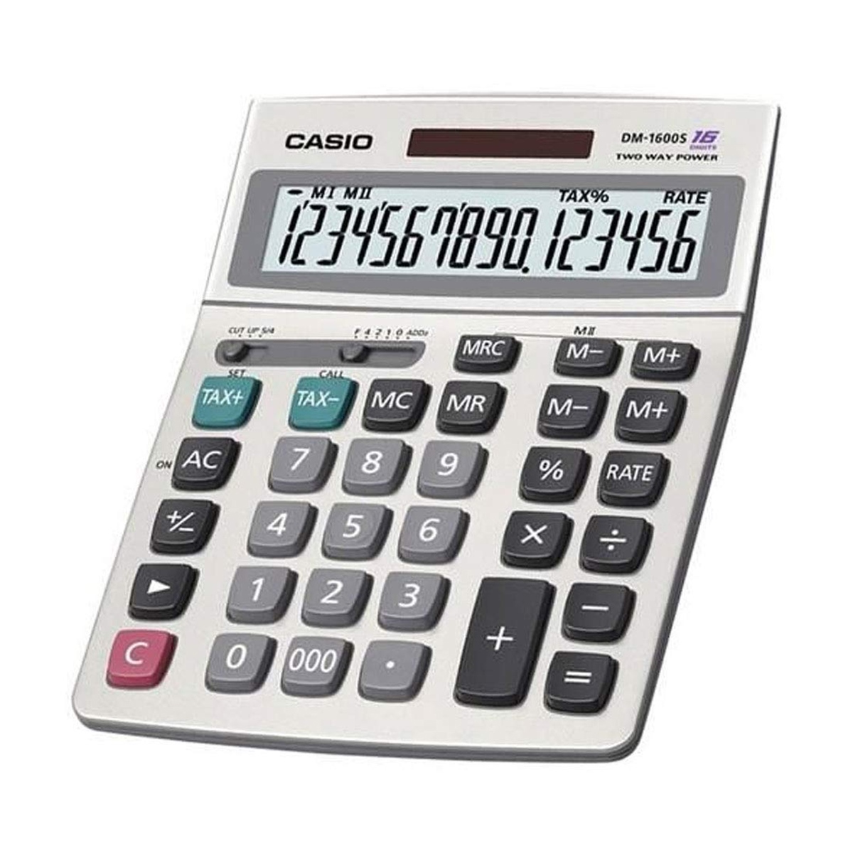 Casio Hesap Makinesi 16 Haneli - DM-1600S