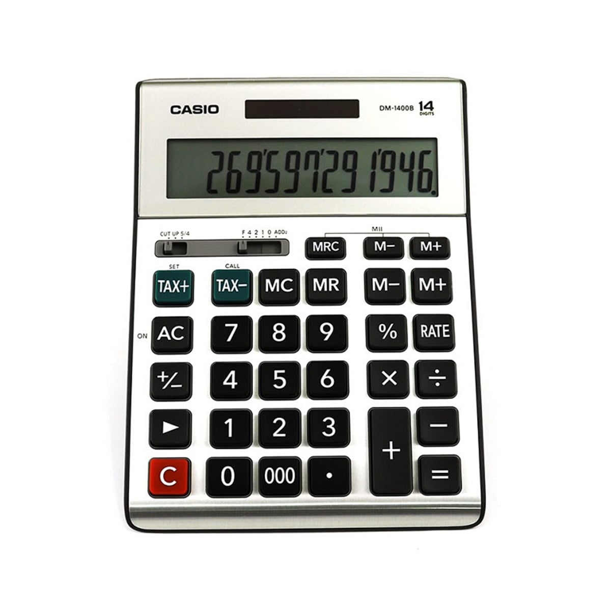 Casio Hesap Makinesi 14 Haneli - DM-1400S