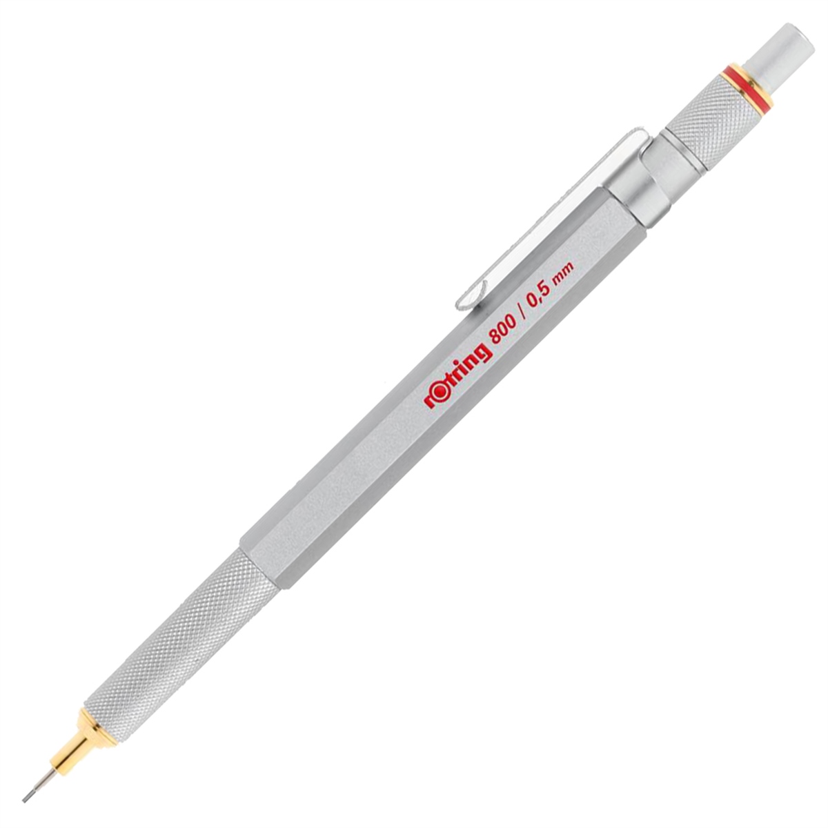 Rotring 0.5 Mekanik Kurşun Kalem Krom Renk Versatil 800 Serisi 1904449