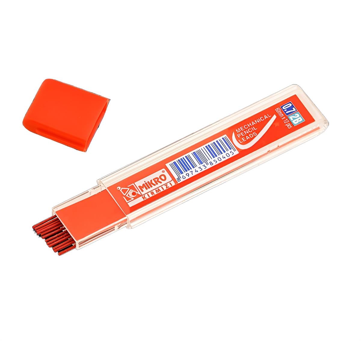 Mikro Min 0,7 Kırmızı Uç 2B 60mm