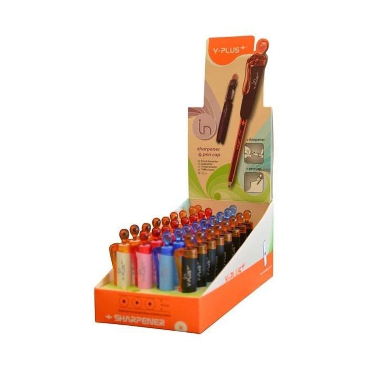 Y-Plus Kalem Başlığı - Kalemtraş ve silgili arkalığı SX1212
