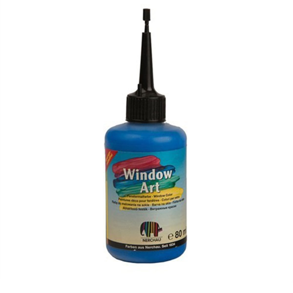 Nerchau Mavi Cam Boyası - Window Art 80ml NDWA-212 232