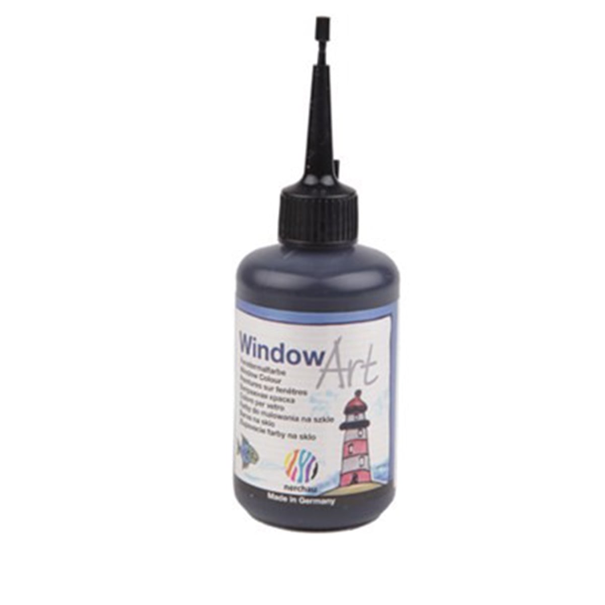 Nerchau Siyah Cam Boyası - Window Art 80ml NDWA-212 260