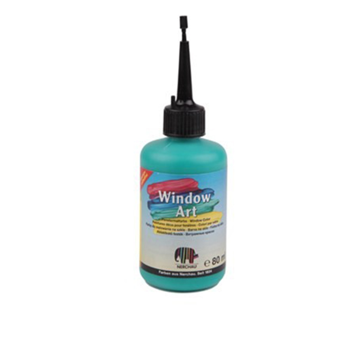 Nerchau Yeşil Cam Boyası - Window Art 80ml NDWA-212 240