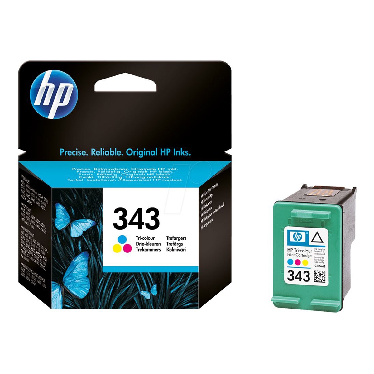 Hp c8766e inkjet kartuş renkli (nr:343)