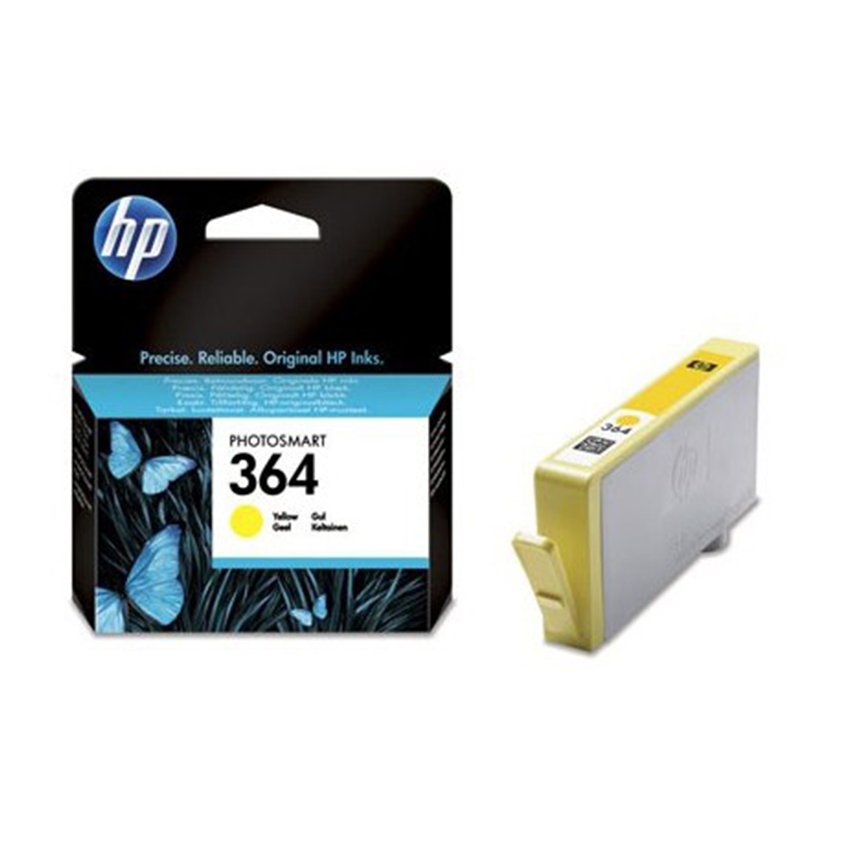 Hp cb320ee inkjet kartuş sarı (nr:364)