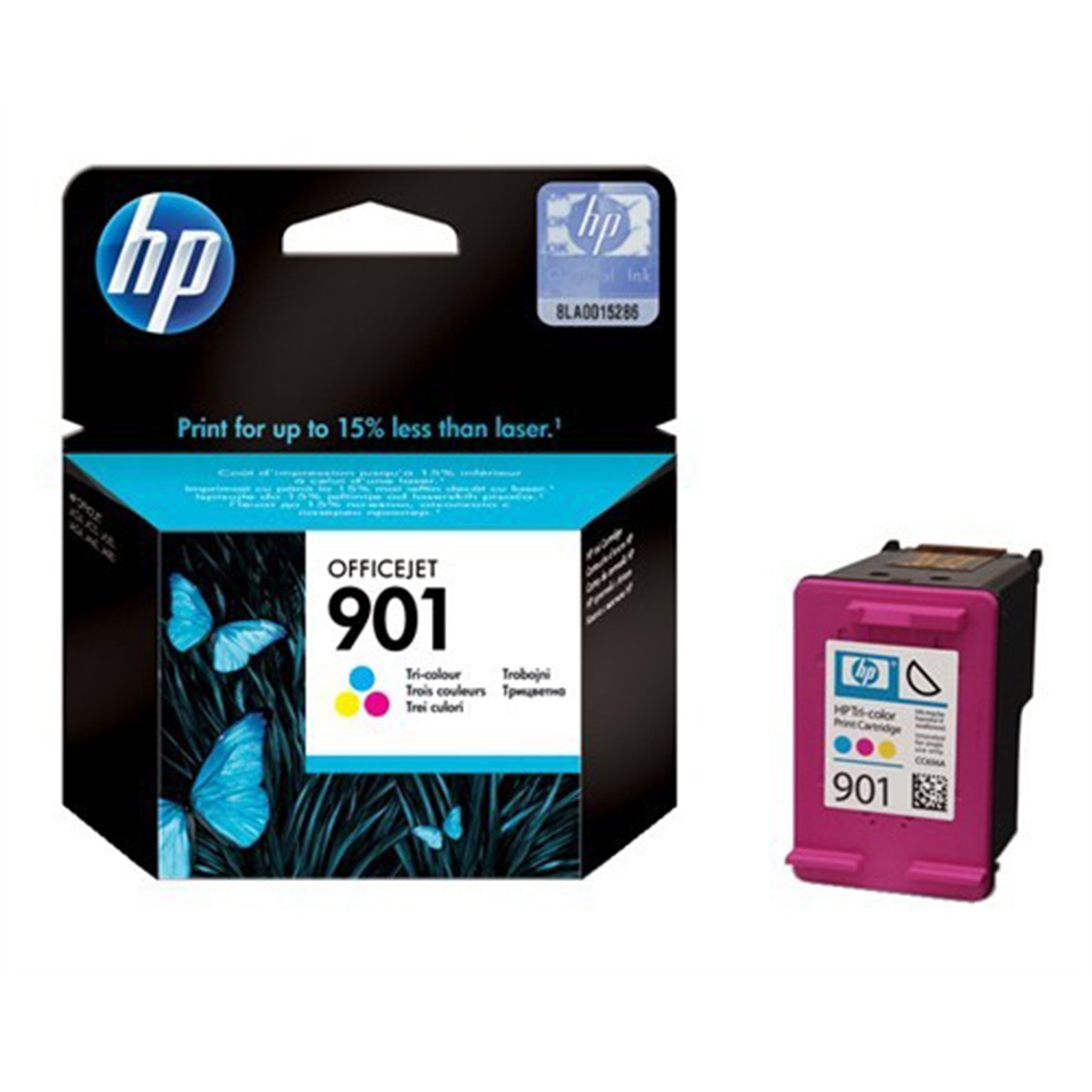 Hp cc656a inkjet kartuş renkli (nr:901)