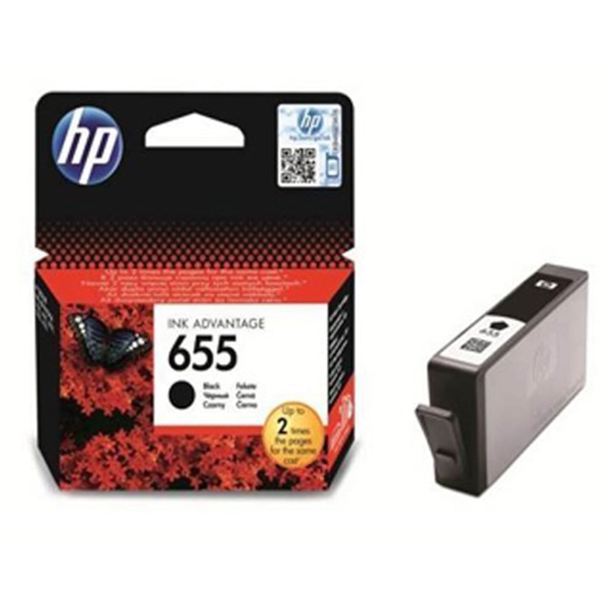 Hp cz109ae kartuş siyah (nr:655) 3525/4615/4625