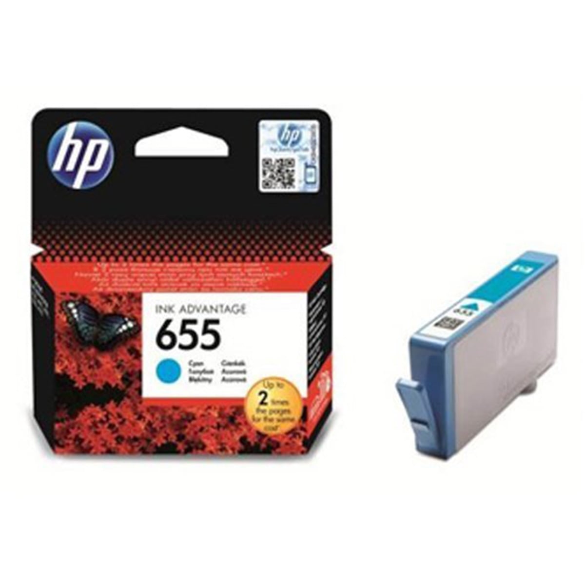 Hp cz110ae kartuş mavi (nr:655) 3525/4615/4625