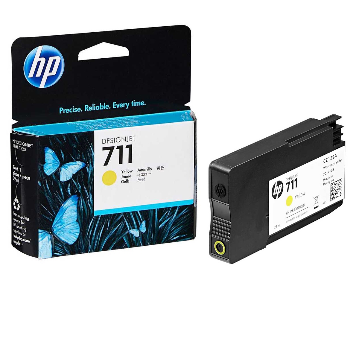 Hp cz132a kartuş sarı (nr:711) 29ml.