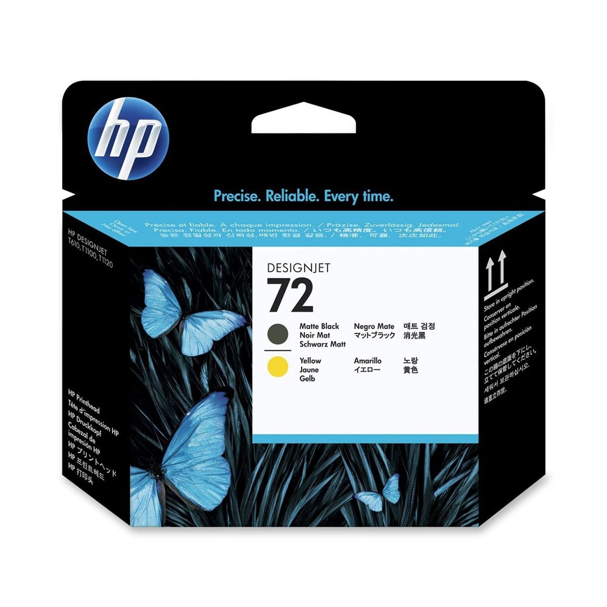Hp c9384a kartuş (siyah ve sarı baskı kafası)
