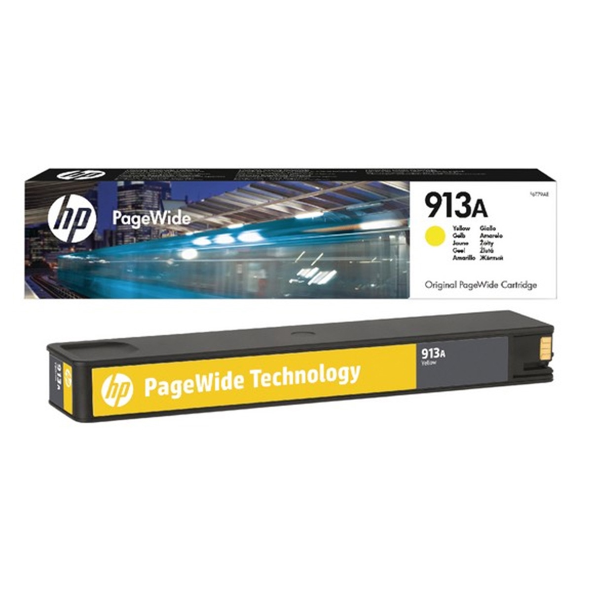 Hp f6t79ae inkjet kartuş sarı(nr:913a)