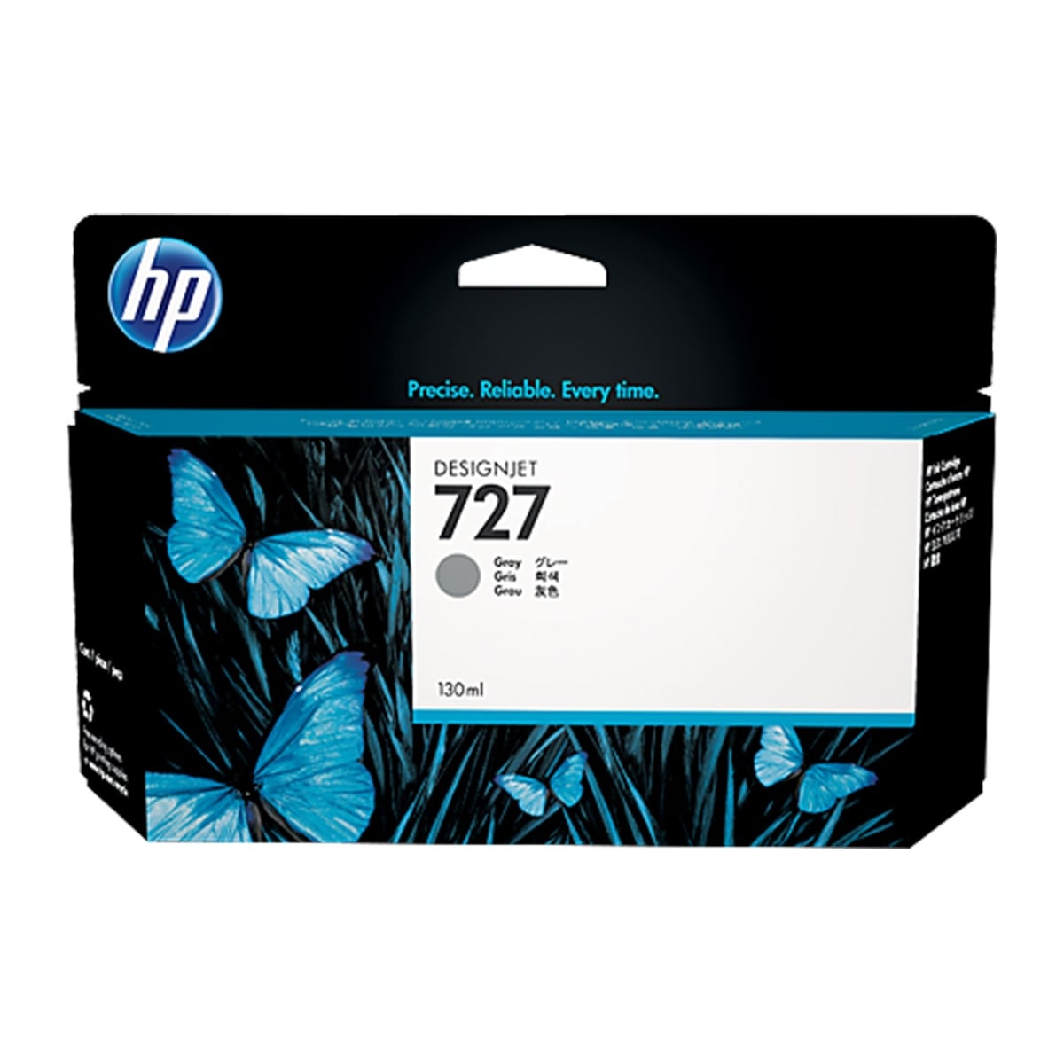 Hp b3p24a kartuş gri 727