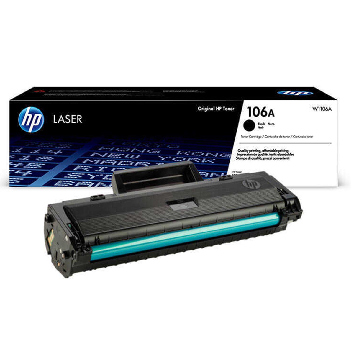 Hp w1106a t(106 a) toner siyah