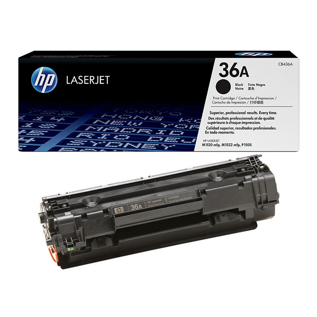 Hp cb436a toner siyah m1120/p1505/nf1522