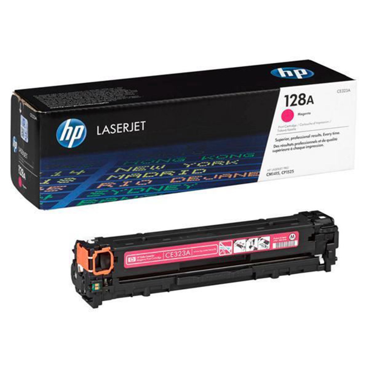 Hp ce323a toner kırmızı laser jet cm415/cp1525